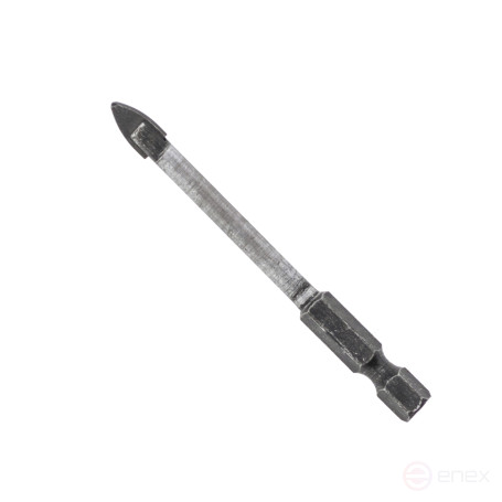 Сверло по кафелю и стеклу 6 мм, HEX, Чеглок (600/1200)