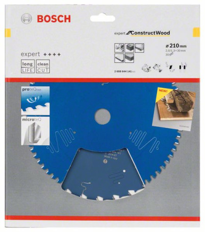 Expert for Construct Wood saw blade 210 x 30 x 2.0 mm, 30
