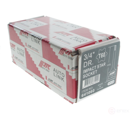 Головка торцевая 3/4" TORX T60 ударная JTC