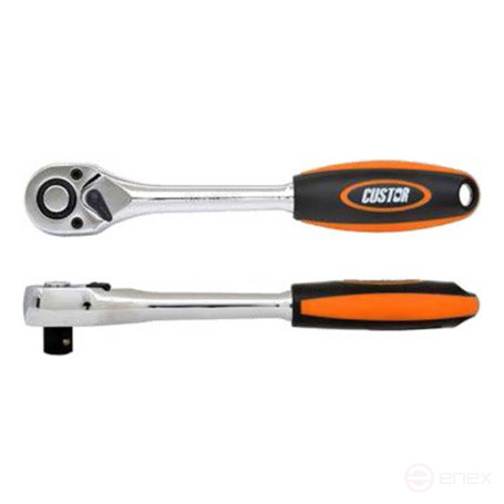 CUSTOR 1/4 Трещотка реверсивная 72 зуба RH-A83272