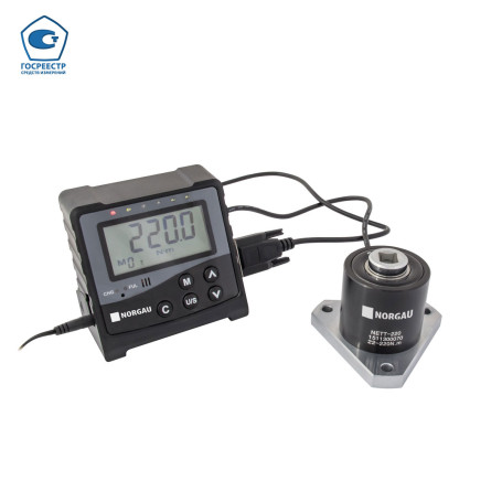 Electronic torque meter 100-1000 Nm, type NETT-1000, NORGAU