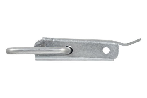 The latch is tension unregulated stainless steel.steel A00027.207428