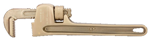ИБ Ключ трубный (алюминий/бронза), длина 200(8")/захват 25 мм