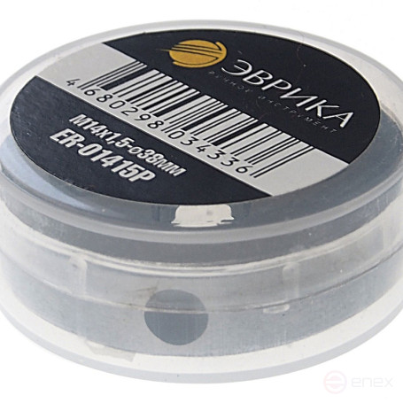 Плашка ER-01415P M14x1,5-ø38мм, в пластиковом футляреЭВРИКА /1/10