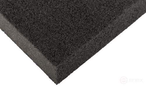 Aluminum oxide grinding sponge, 100x70x25 mm, P 60