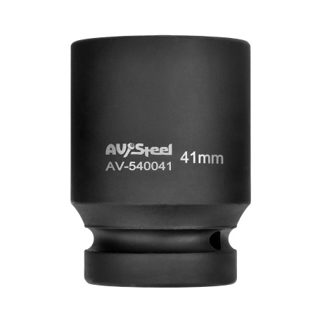 Головка 1" шестигранная 41мм "AV Steel" AV-540041