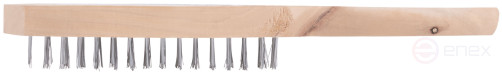 5-row wooden handle rack