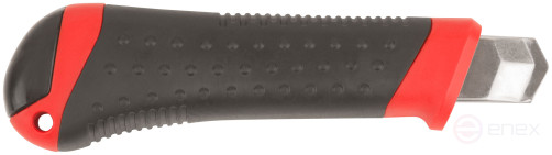 Technical knife "Trend" 18 mm reinforced, rubberized
