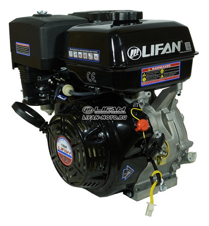 Двигатель Lifan 188F, вал 25мм, катушка 7 Ампер