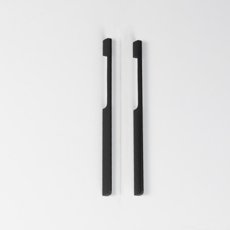 Ручка меб. скоба алюм. ORION 768/800 черный матовый, AKS