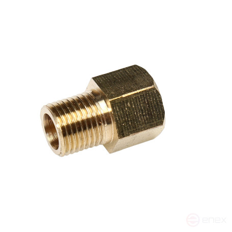Соединитель резьбовой ER-MFE08/12:M1/2"x F3/4" ЭВРИКА /1/10