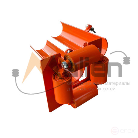The cable roller for inserting the cable into the VP 4-89M pipe for cable lubrication (the inner diameter of the pipe is 89-95mm) is MALIEN