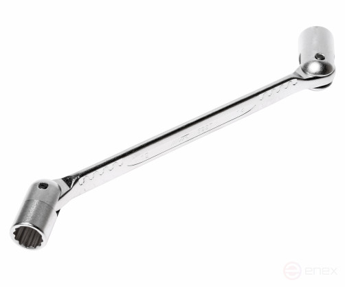 Ключ торцевой прямой 12х14мм шарнирный L=222мм JTC