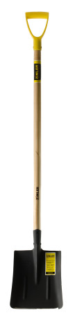 Лопата совковая песочная (тип1) с деревянным черенком 960 мм и ручкой ЛСП1Ч3р