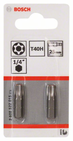 Насадка-бита T40H Security-Torx® Extra Hart T40H, 25 mm