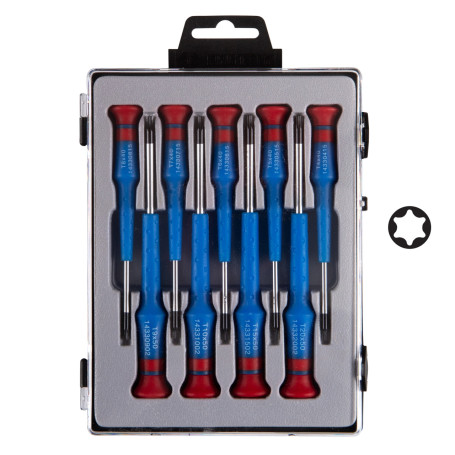 Torx Precision Screwdriver Set, 9 pieces KING TONY 32309PR