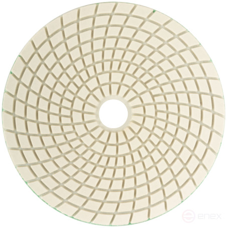 Diamond flexible grinding wheel AGSHK (Velcro), wet grinding, 125 mm, P 800