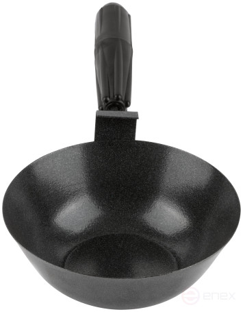 Construction bucket with pad, plastic handle, polymer coating 160 mm