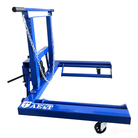 Trolley for transportation of wheels T08068 AE&T 680 kg