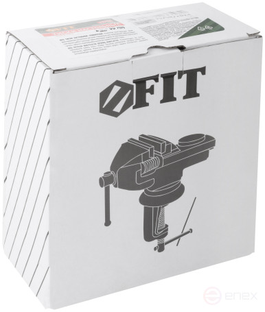 Тиски настольные поворотные усиленные 80 мм (1,8 кг)