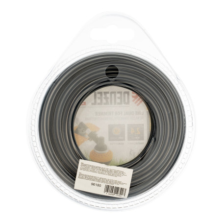 Two-component fishing line for trimmer, round, 2.4 mm x 15 m, EXTRA CORD Denzel