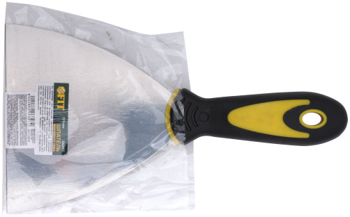 Шпатель, нерж.сталь, прорезиненная ручка 5" (125 мм)