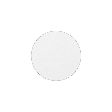 Заглушка самоприлипающая к конфирматам белый гладкий (04) AKS (лист-108шт.)