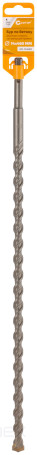 Concrete drill CUTOP, Profi Plus - double spiral, three dust-removing edges, 14 x 460 mm