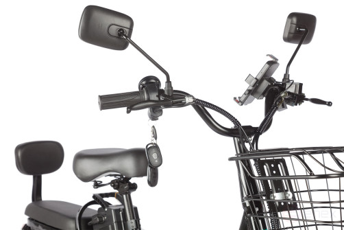 Электровелосипед Gelbert Khan 1, черный