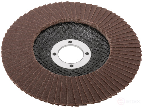 Круг лепестковый торцевой GreatFlex Plus (72 лепестка) 125 х 22,2 мм, P120