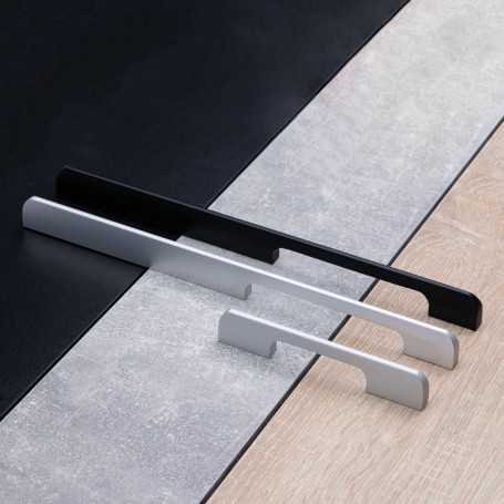 Ручка меб. скоба алюм. ORION 768/800 черный матовый, AKS