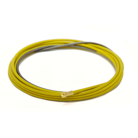 Изолированный стальной канал жёлтый Ø 1.2-1.6mm, 3m