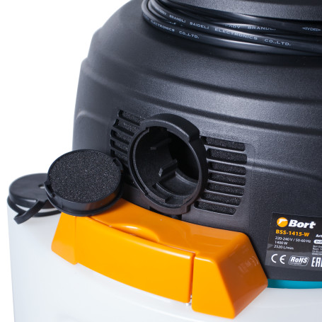 Vacuum cleaner for dry and wet cleaning BORT BSS-1415-W