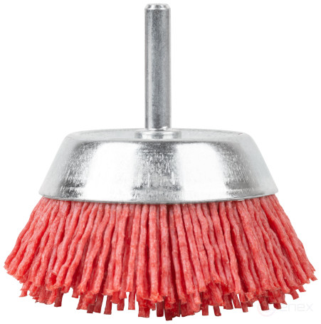 Щетка для дрели, тип "Чашка", нейлон, 75 мм, CUTOP Profi