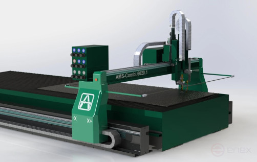 Машина термической резки "AMS-Combi.6020.1"