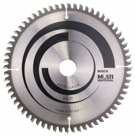 Multi Material saw blade 235 x 30/25 x 2.4 mm; 64