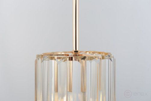 Светильник подвесной (подвес) Rivoli Suzanne 1052-201 1 х Е27 40 Вт хрусталь