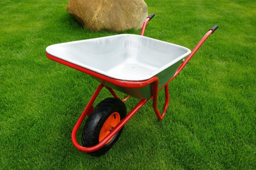 Industrialist 1-wheelbarrow reinforced, 110 liters (air wheel)