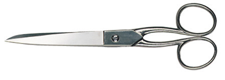 D840-150 Household and sewing scissors, 150 mm, fully nickel-plated