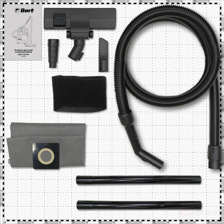 Vacuum cleaner for dry and wet cleaning BORT BSS-1220-M