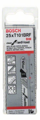 Saw blade T 101 BRF Clean for Hard Wood, 2608634989