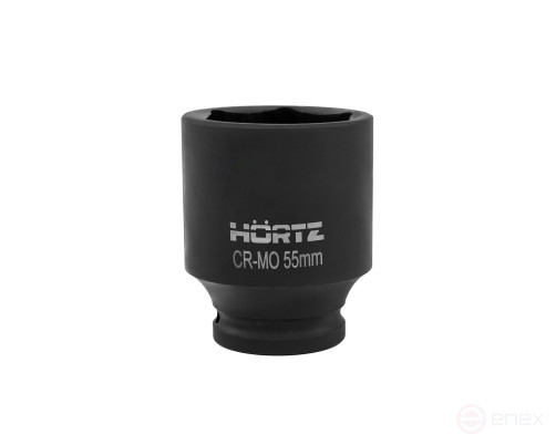 Головка торцевая сменная ударная глубокая 6-гранная 55 3/4" HORTZ