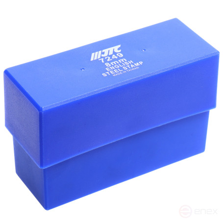 8 mm Latin letter stamps (HRC 60+-2° DIN 1451) JTC