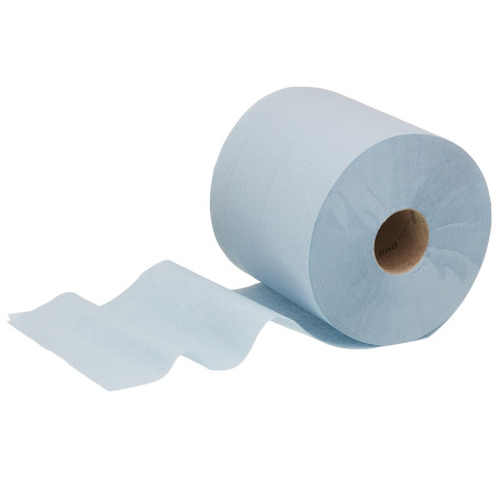 WypAll® L10 EXTRA Cleaning Material - Controlled Feed Roll / Blue (6 Rolls x 525 sheets)