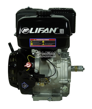 Lifan 190F engine, 25mm shaft, 11 Amp coil