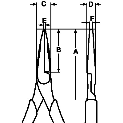 Pliers, 160mm 2471 G-160