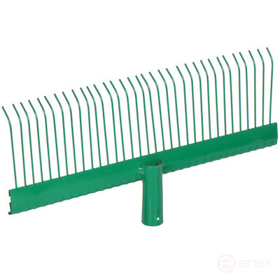 Грабли веерные универсальные проволочные с ребром жесткости 33 зубьев