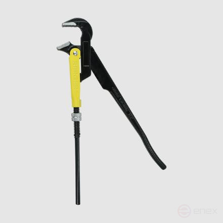 Ключ трубный рычажный №2 420 мм, тип L (прямой) 90°, 1,5" BERGER BG4004