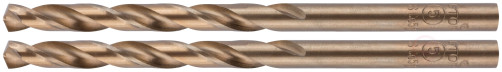 Сверло по металлу Cutop Profi с кобальтом 5% 5 x 86 мм, 2 шт.