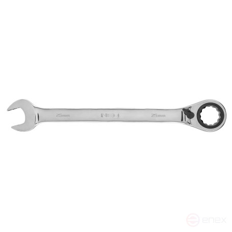 Ключ комбинированный с трещоткой 25 мм